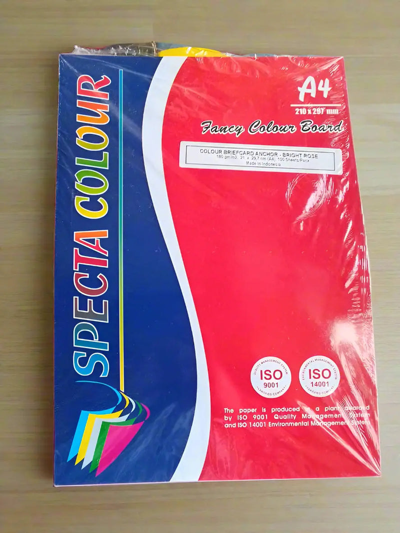 Spectra Colour A4 Fancy Colour Board Murukali.com