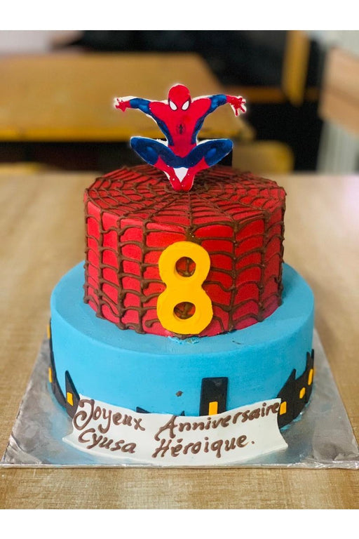 Spider-Man Birthday Cake murukali.com