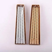 Spiral Golden Candle 30cm Murukali.com