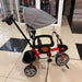 Sport Trike Red Baby Tricycle with Canopy Murukali.com