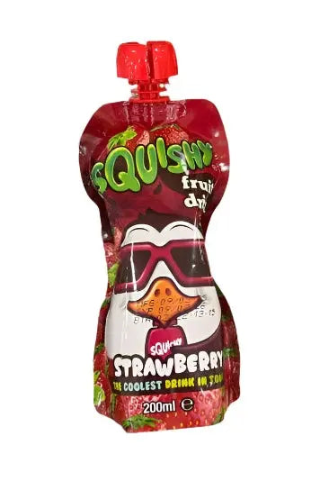 Squishy Fruit Drink Strawberry 200ml Murukali.com