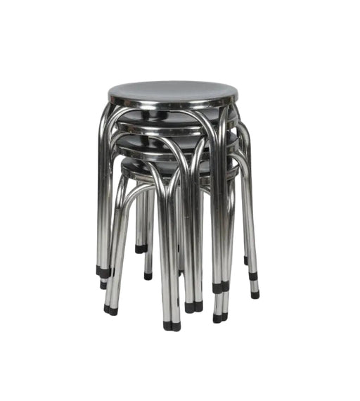 Stackable Stainless Steel Stools – Durable & Space-Saving Seating Murukali.com