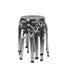 Stackable Stainless Steel Stools – Durable & Space-Saving Seating Murukali.com