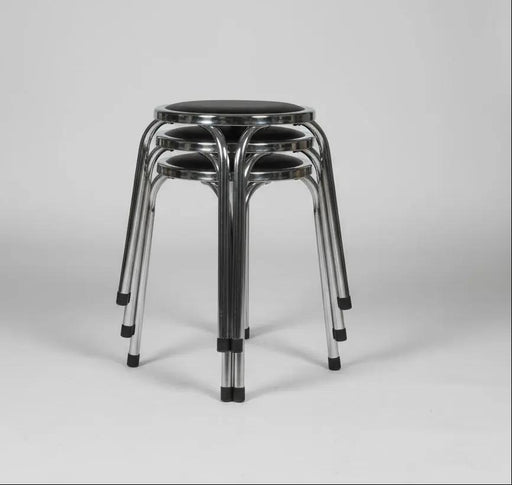 Stackable Stainless Steel Stools – Durable & Space-Saving Seating Murukali.com