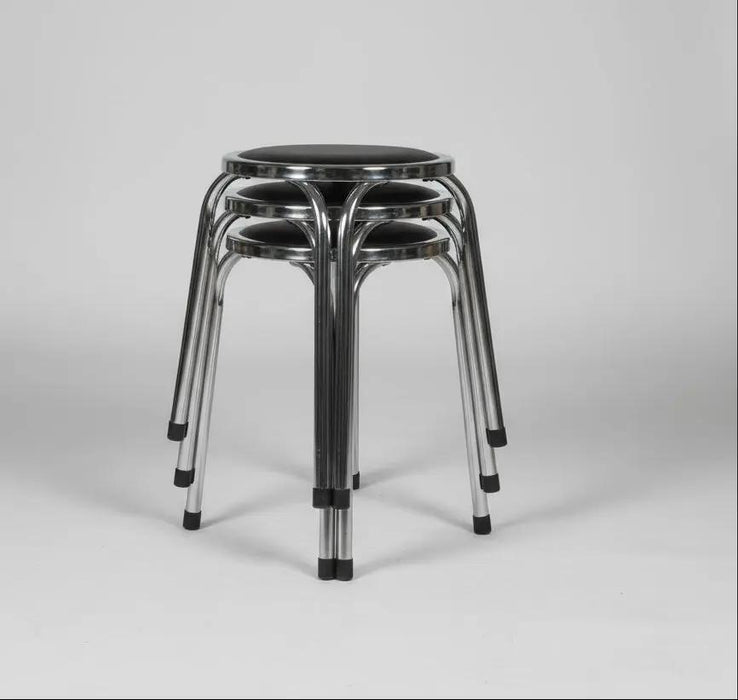 Stackable Stainless Steel Stools – Durable & Space-Saving Seating Murukali.com
