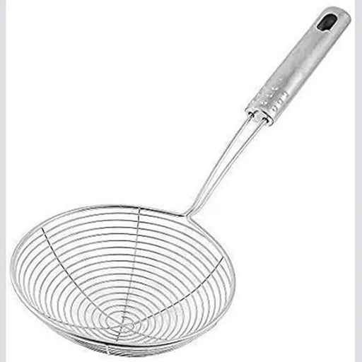Stainless Steel Deep Frying Spoon Oil Strainer Net Fryer Murukali.com