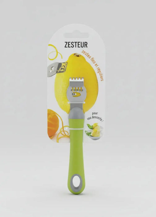 Stainless Steel Lemon Zester – Citrus Peeler & Grater