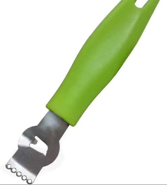 Stainless Steel Lemon Zester – Citrus Peeler & Grater
