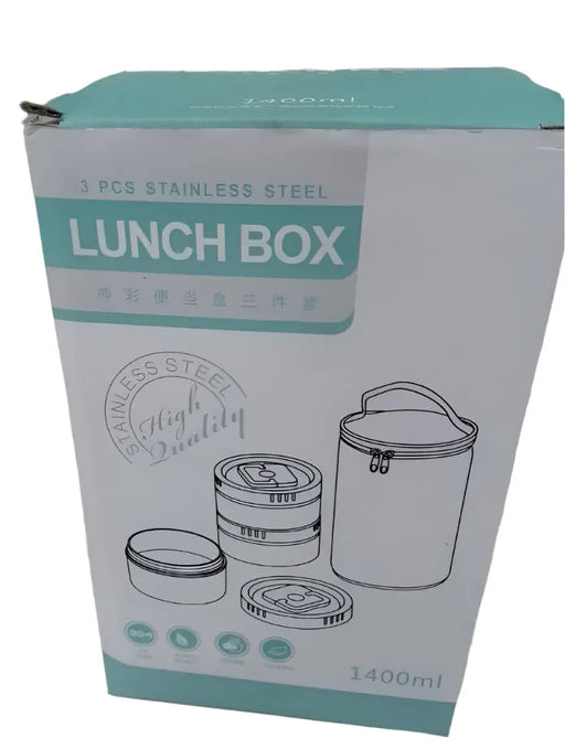 Stainless Steel Lunch Box For Kids 3pcs/ 140ml murukali.com