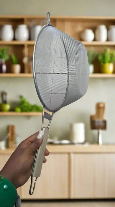 Stainless Steel Oil Colander or Strainer Murukali.com