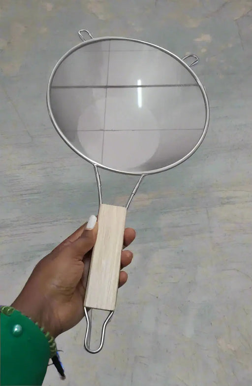 Stainless Steel Oil Colander or Strainer Murukali.com