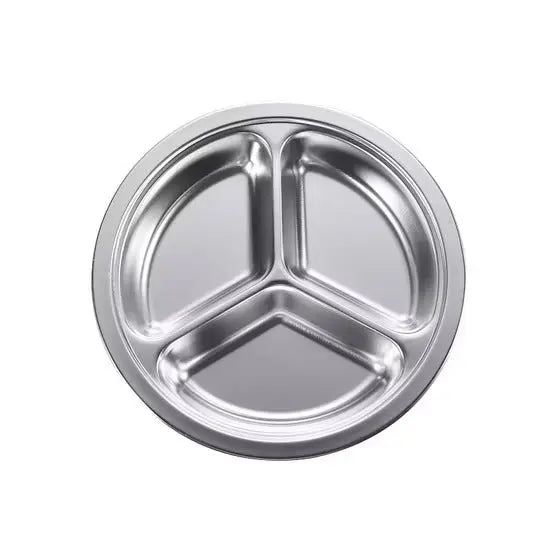 Stainless Steel Partitioned Plate Murukali.com