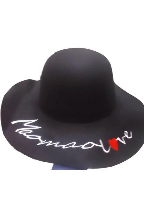 Straw Hat  Winter Black murukali.com