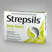 Strepsils Sans Sucre Citron Sugar-Free Lemon Murukali.com