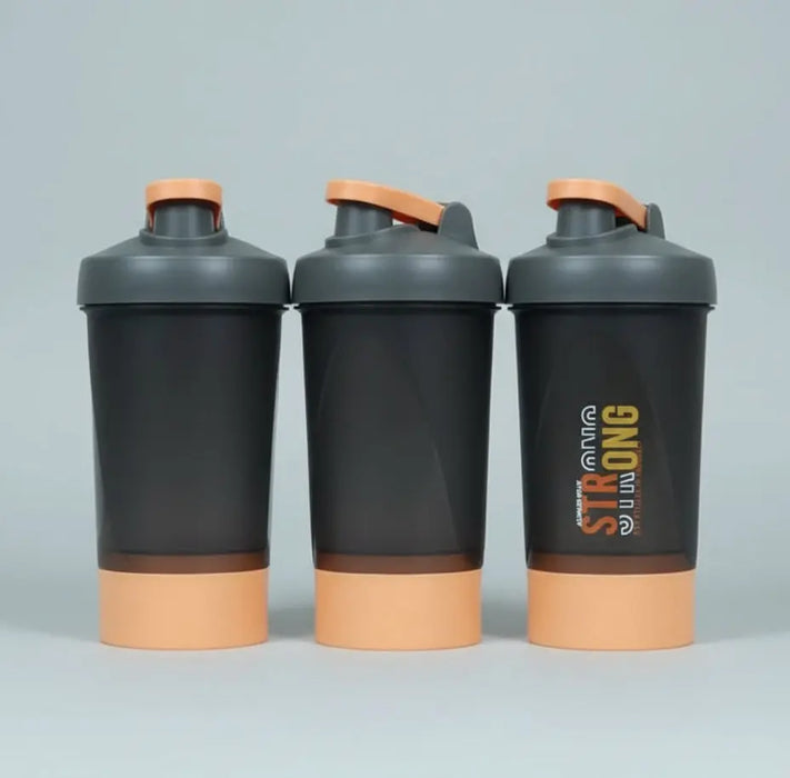 Strong Sports Protein Shaker Bottle – 600ml