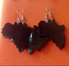 Stunning African handcrafted Earring in Black murukali.com