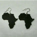 Stunning African handcrafted Earring in Black murukali.com