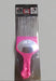 Stylish Pink Afro Comb with Built-In Mirror Murukali.com