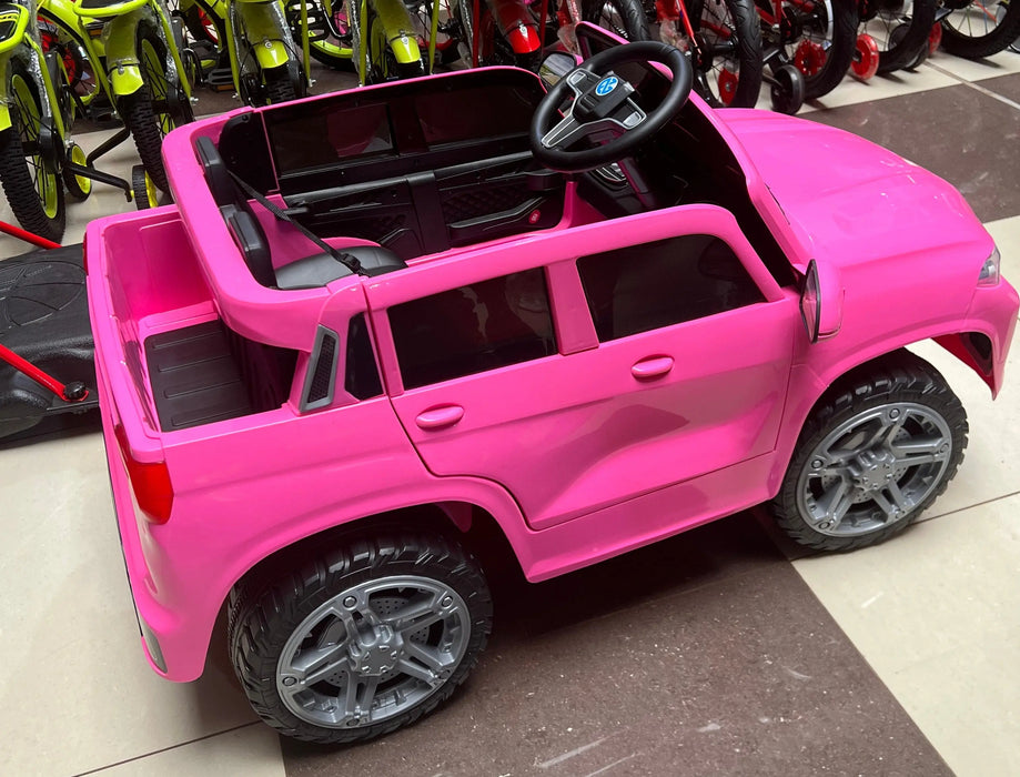Stylish Pink Kids' Electric SUV Murukali.com