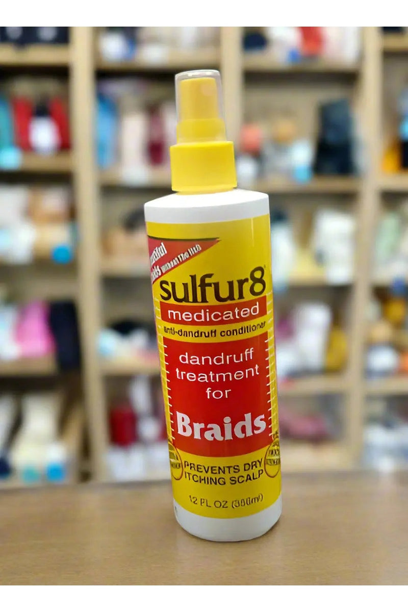 Sulfur8 Medicated Dandruff Treatment for Braids 356ml Murukali.com