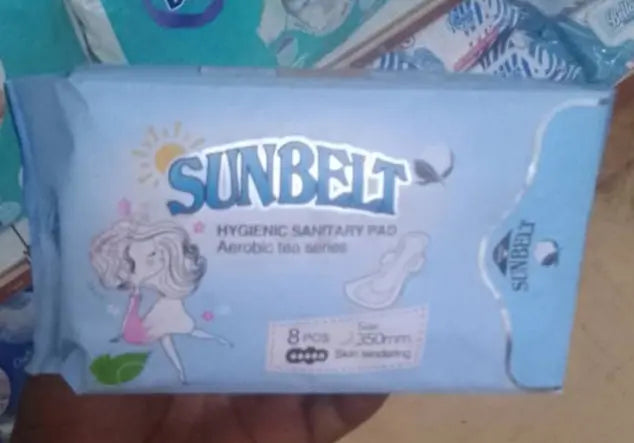 Sunbelt Hygienic Sanitary Pads 350mm – Comfort & Protection 8pcs Murukali.com