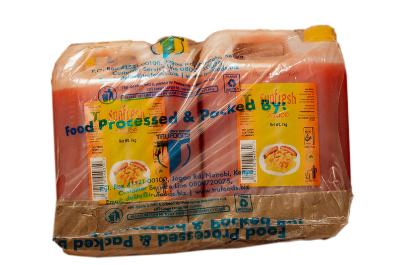 Sunfresh Tomato Sauce 5lts VECTA GLOBAL DISTRIBUTORS LTD