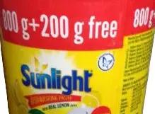 Sunlight Dishwashing Paste with Real Lemon 1KG Murukali.com