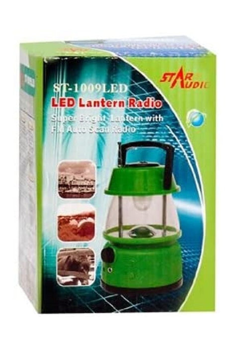 Super Bright LED Lantern With FM Auto Scan Radio murukali.com