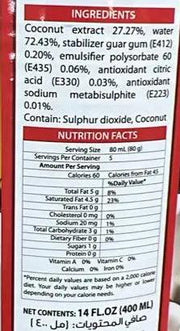 Super Chef Coconut Milk 400ml Murukali.com