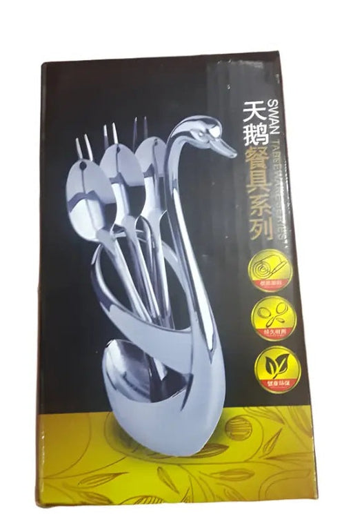 Swan Tableware Cutlery Holder for 6 Spoons and 6 Forks Murukali.com