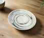 Swirl Black and White Dinner Plate Set 12pcs Murukali.com