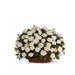 Sympathy Gift Delivery Flowers in Basket murukali.com