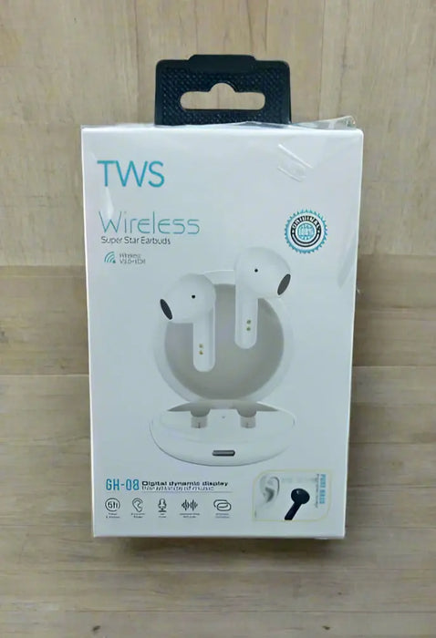 TWS Wireless Super Star Earbuds (GH-08) Murukali.com