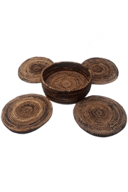 Table Mat Hand Made In Dry Banana Leaves murukali.com