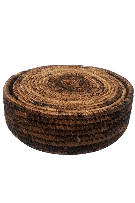 Table Mat Hand Made In Dry Banana Leaves murukali.com