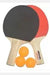 Table Tennis Complete Set 2 Rackets 3 Balls murukali.com