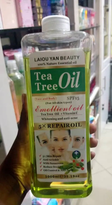Tea Tree Oil For Face And Body 1000Ml Murukali.com
