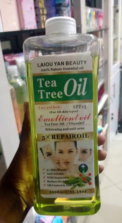 Tea Tree Oil For Face And Body 1000Ml Murukali.com