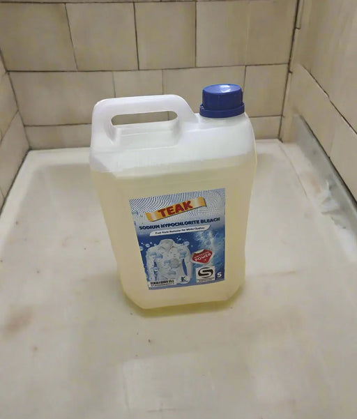 Teak Tile Cleaner  Sodium Hypochlorite Bleach 5L Murukali.com