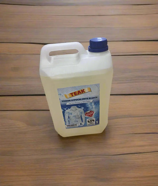 Teak Tile Cleaner  Sodium Hypochlorite Bleach 5L Murukali.com