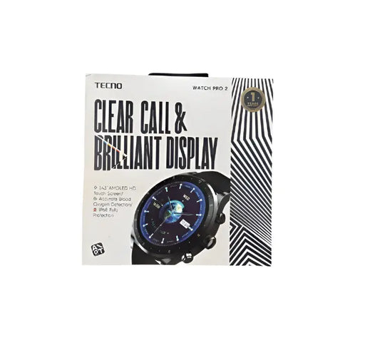 Tecno Watch Pro 2 Clear Call & Brilliant Dispray Murukali.com