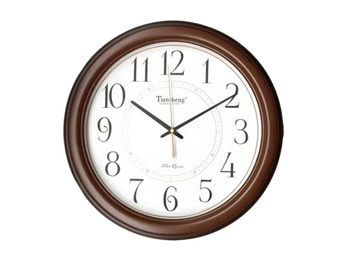 Telesonic White Dial Plastic Case Quartz Movement Wall Clock Murukali.com