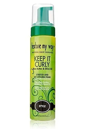 Texture My Way Keep It Curly Stretch And Set Styling Foam - murukali.com