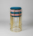 Toby Luxurious Modern Contemporary Multipurpose Round Velvet Golden Stool Murukali.com