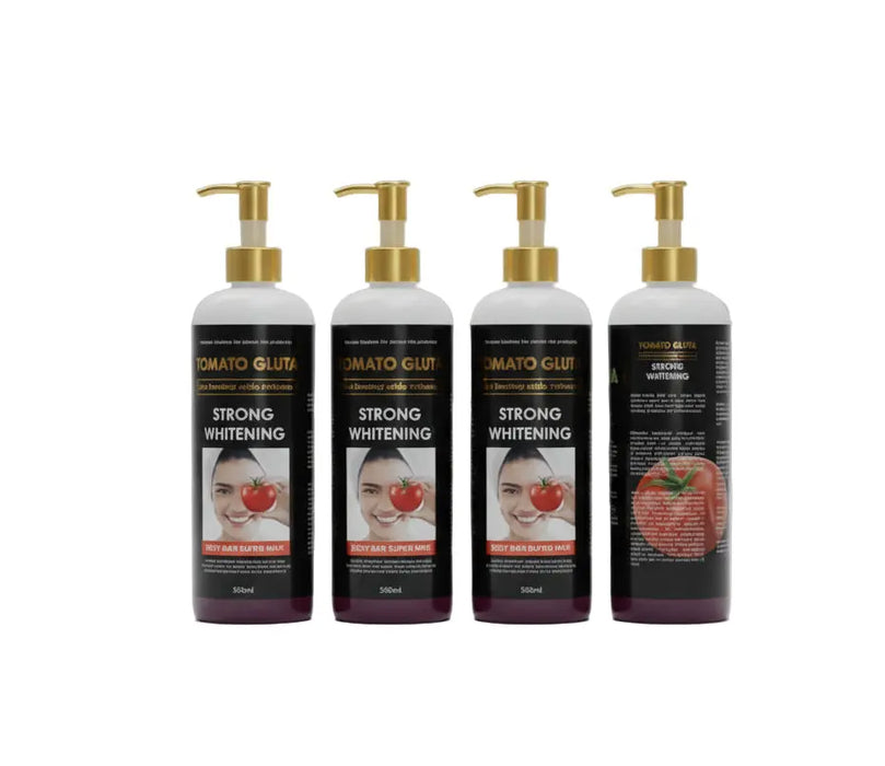 Tomato Gluta Terminal White + Vitamin C Strong Whitening Body Super Milk 500ml