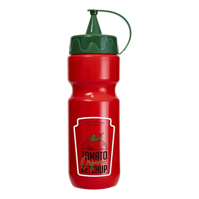 Tomato Ketchup Squeeze Bottle – Red with Green Cap 660ml