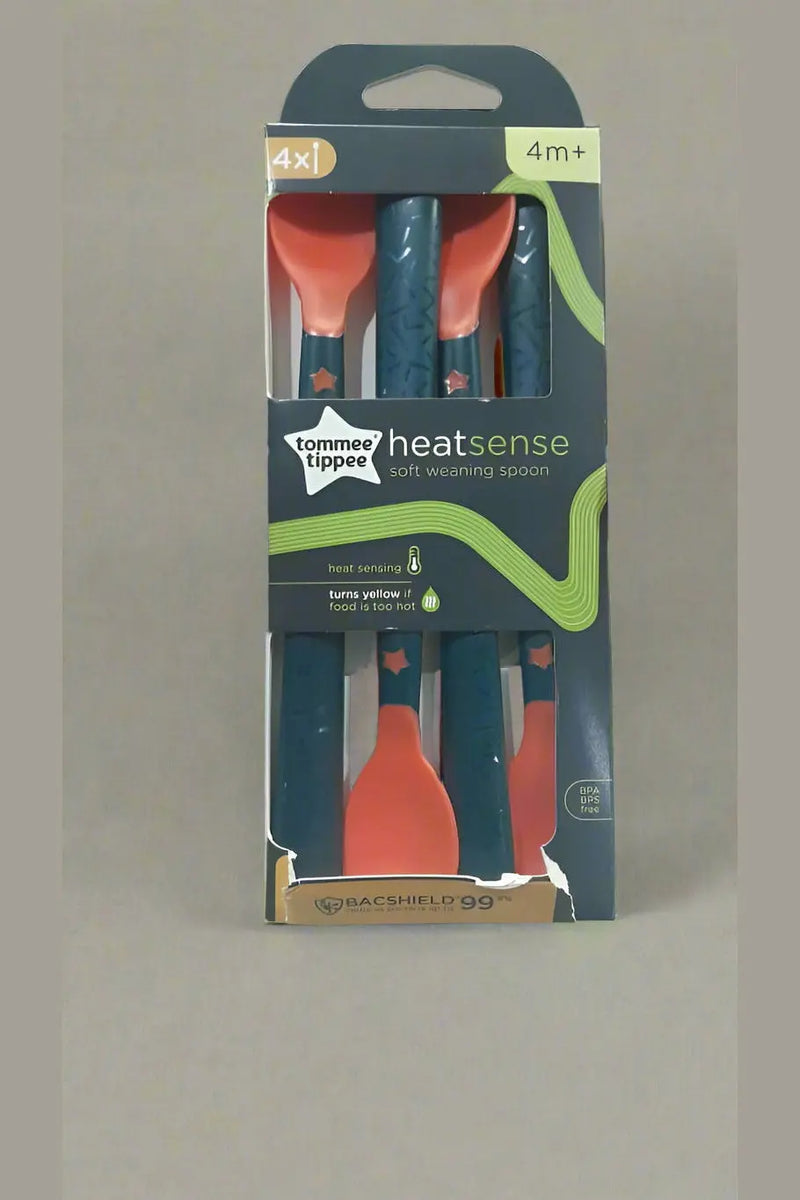 Tommee Tippee Heat Sense Baby Feeding spoon – Safe & Smart Temperature Control Murukali.com
