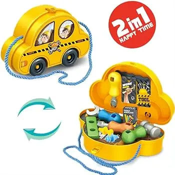 Tools Theme Amusing Car Toy (2-in-1) Murukali.com