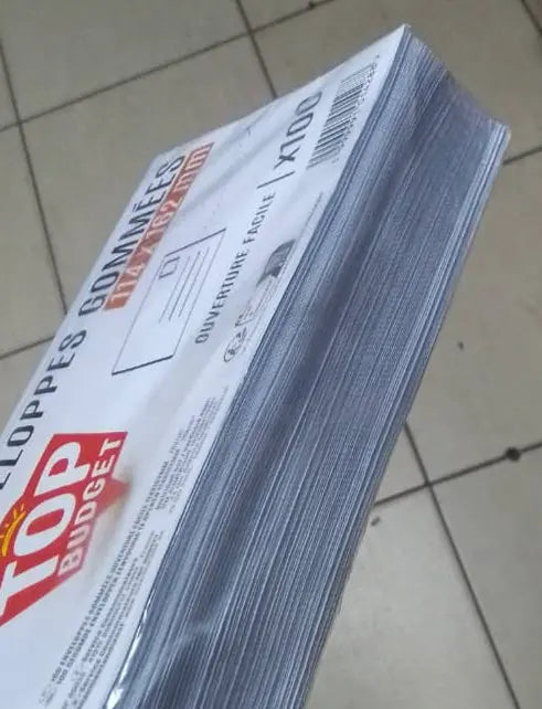 Top Budget Enveloppes Gommées 114x162mm 100pcs Murukali.com