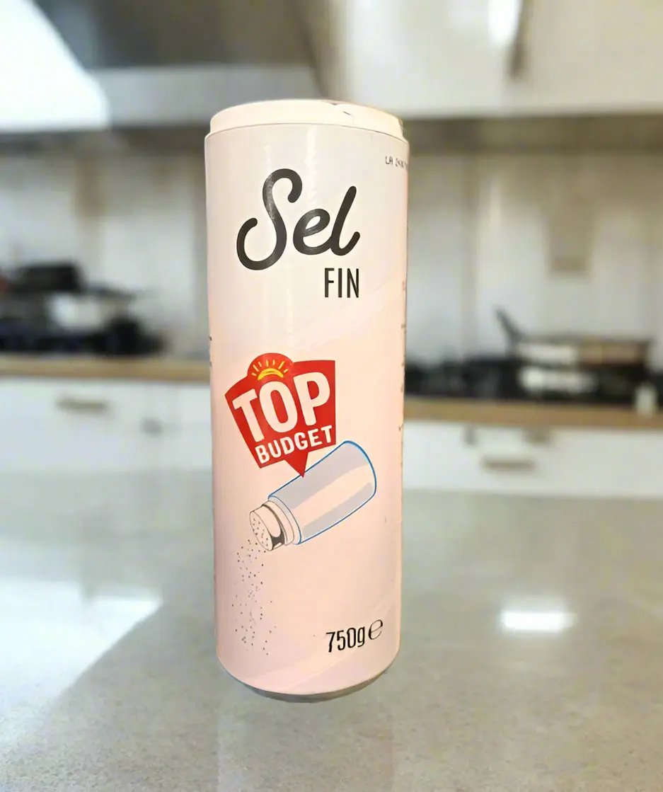 Top Budget Sel Fin Fine Salt 750g - Murukali.com